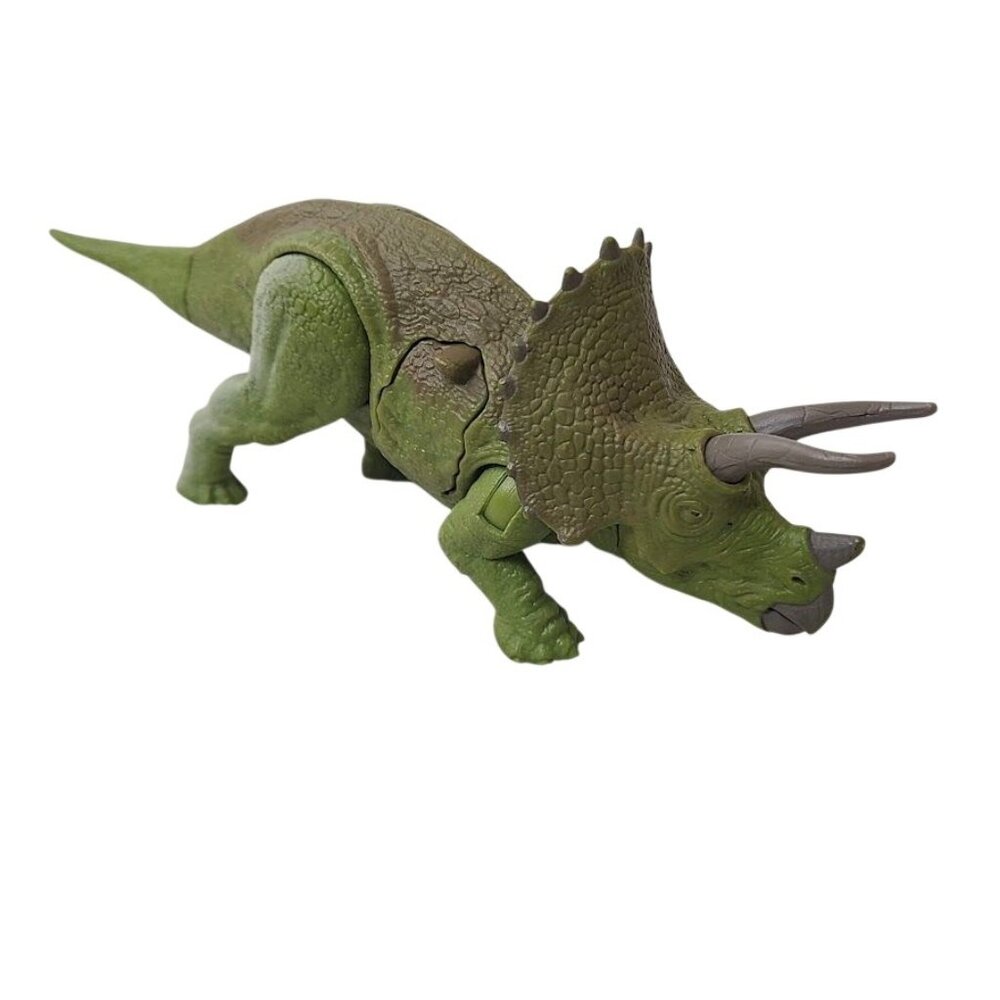 Jurassic World Triceratops Battle Damage 2017 Mattel Dinosaur Figure
